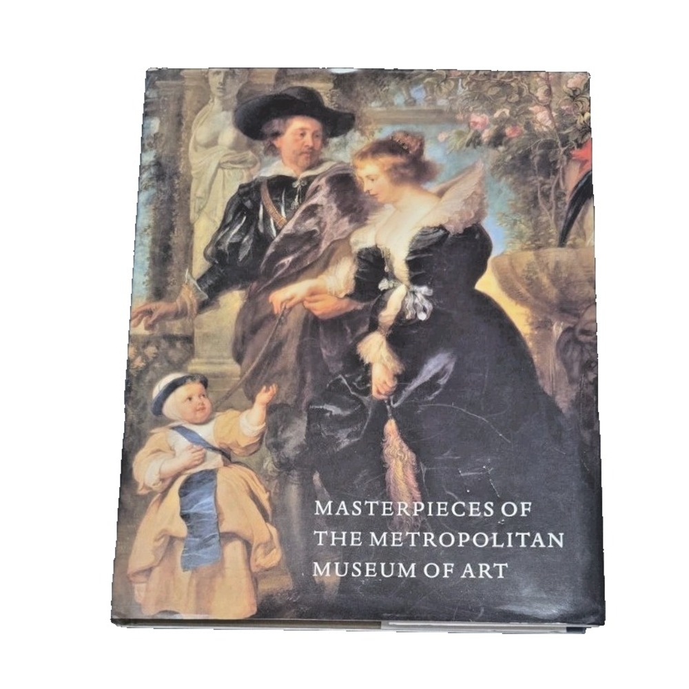 1993 Masterpieces of the Metropolitan Museum of Art Hardcover Coffee Table Book